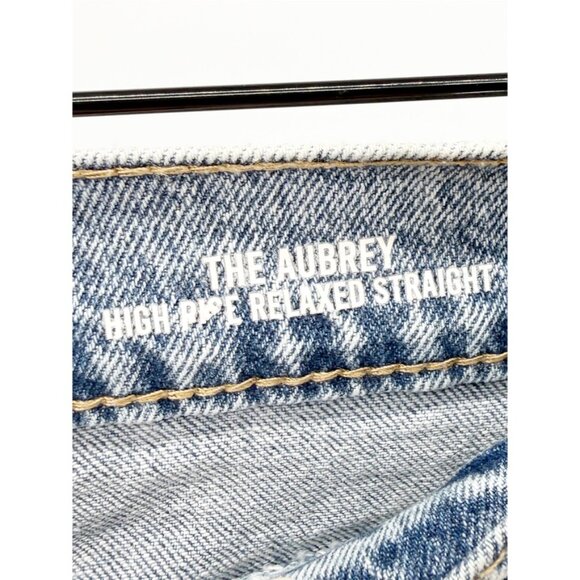 kensie Jeans for Women The Aubrey Retro Luxe High-Rise Relaxed Straight 12/31 - Picture 8 of 14
